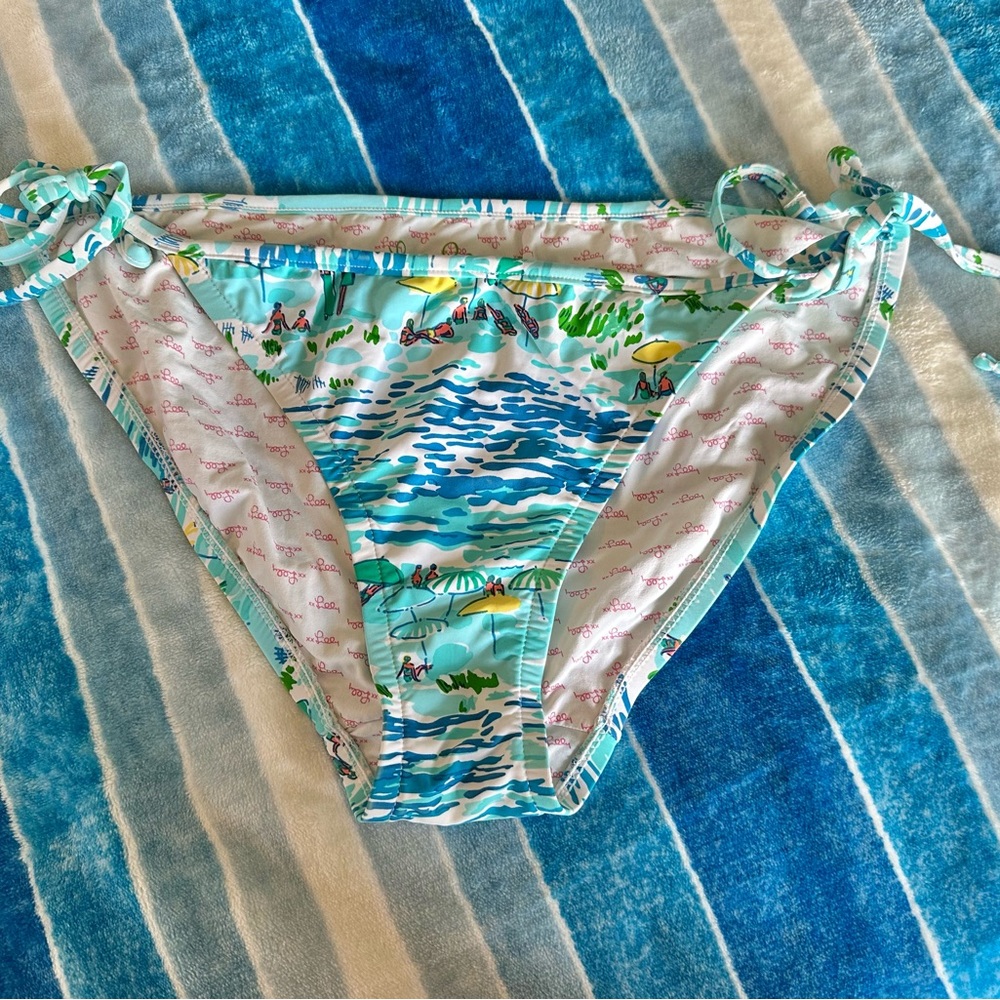 Lilly Pulitzer Bikini Bottoms size medium